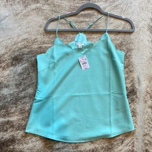 J. Crew NWT scalloped tank top
